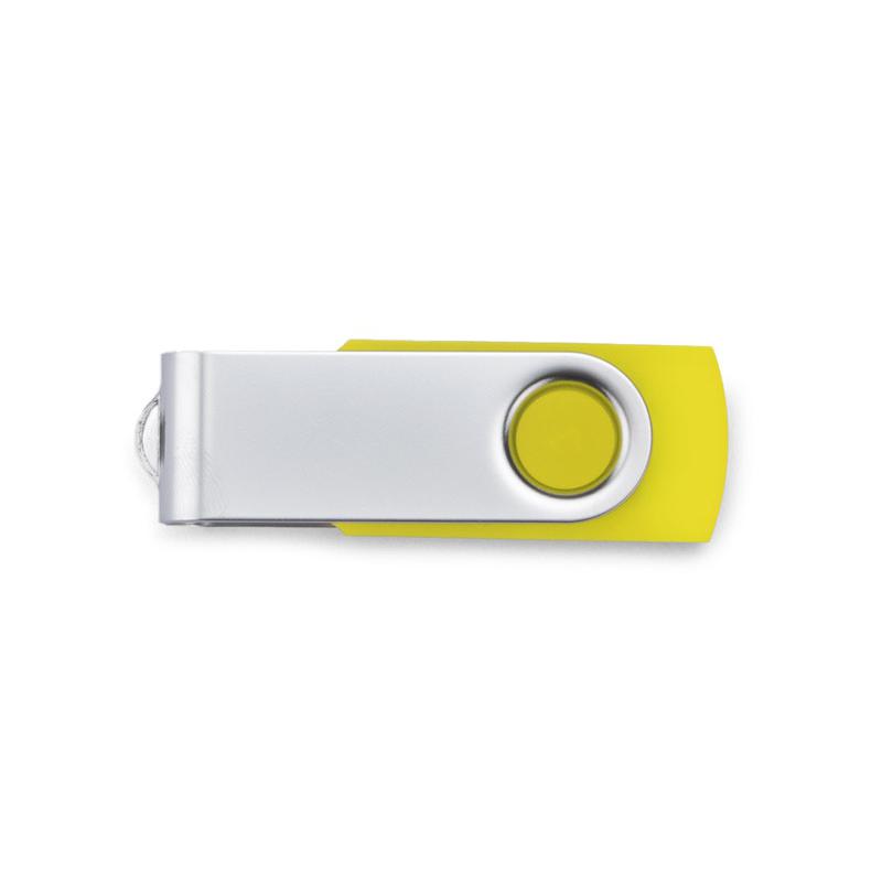 Stick USB TWISTER 16 GB Galben