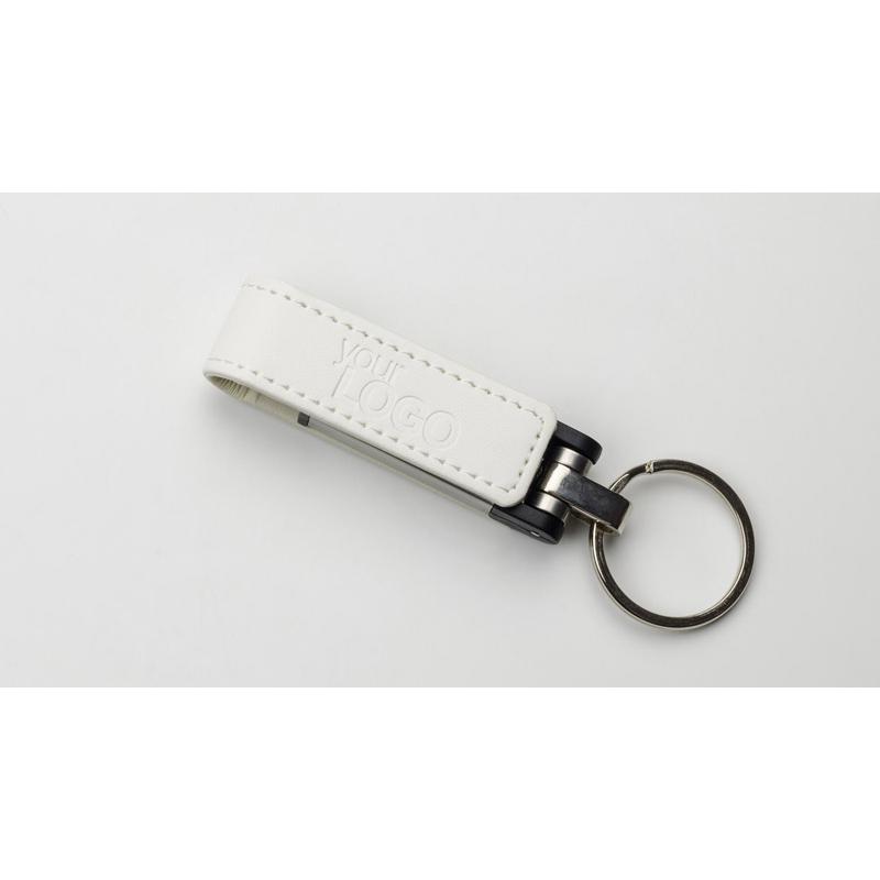 Stick USB BUDVA 8 GB alb