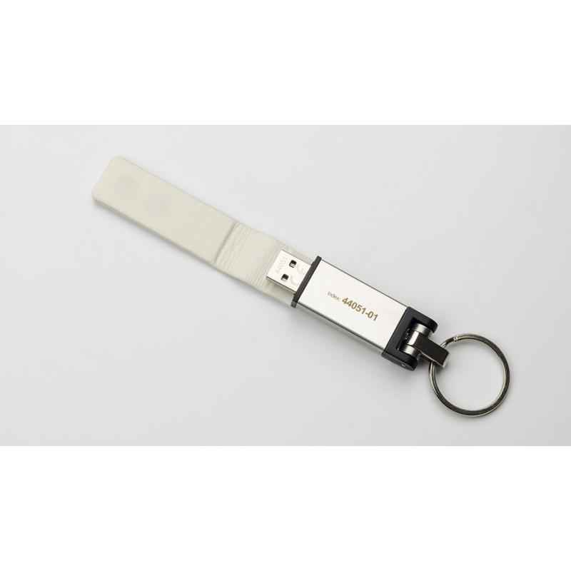 Stick USB BUDVA 8 GB alb