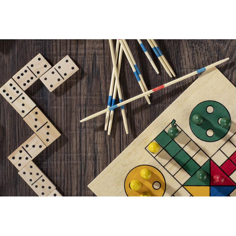 Set de jocuri 4 în 1 CATRO bej