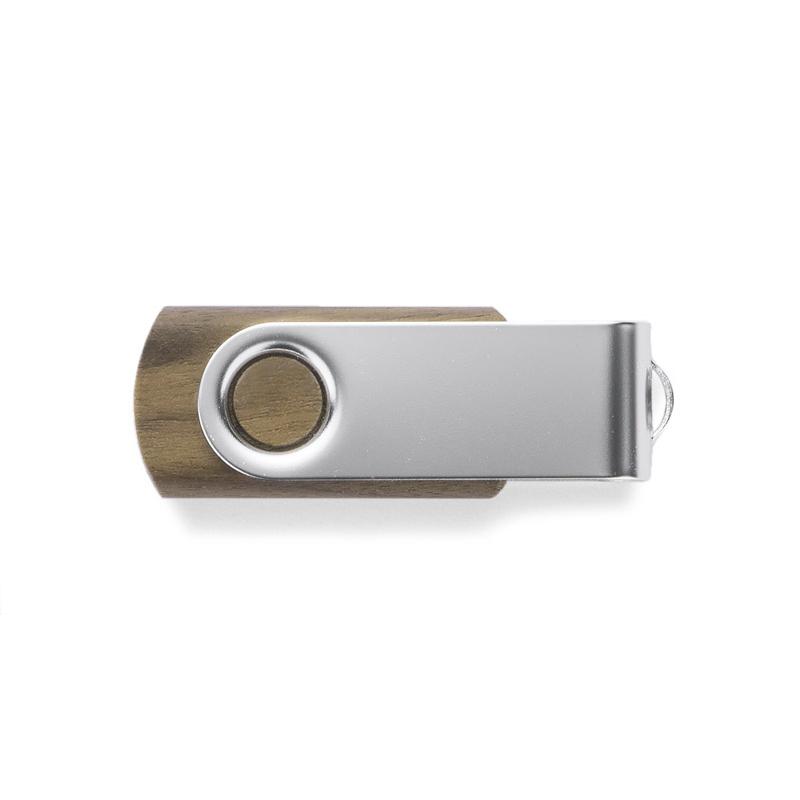 Stick USB TWISTER WALNUT 8 GB maro