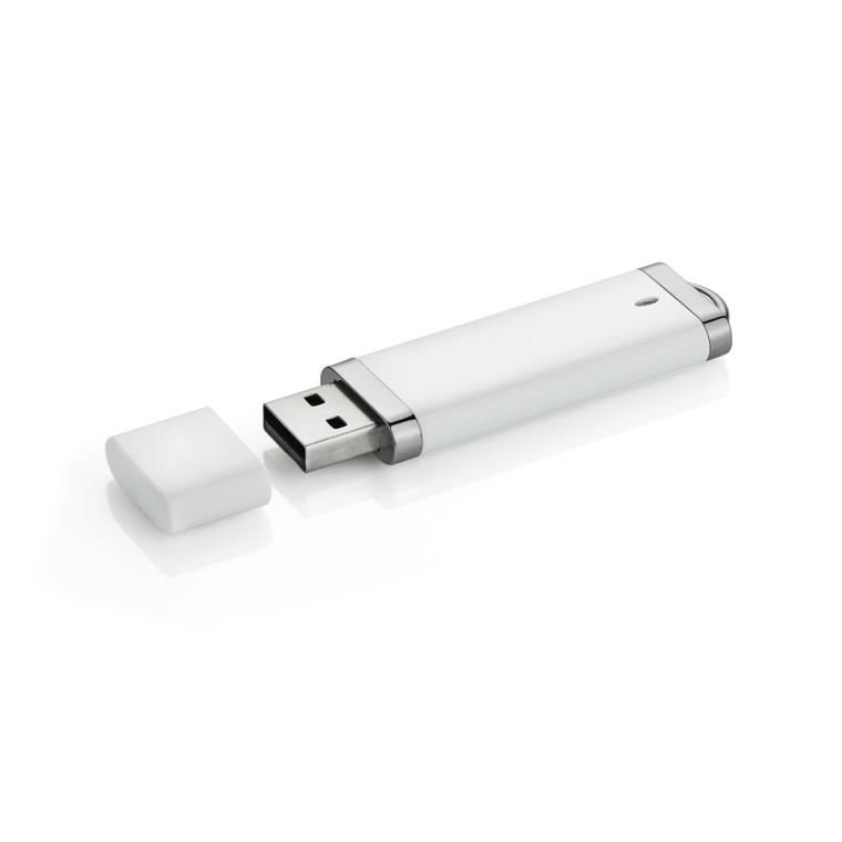 Stick USB BRIS 8 GB alb