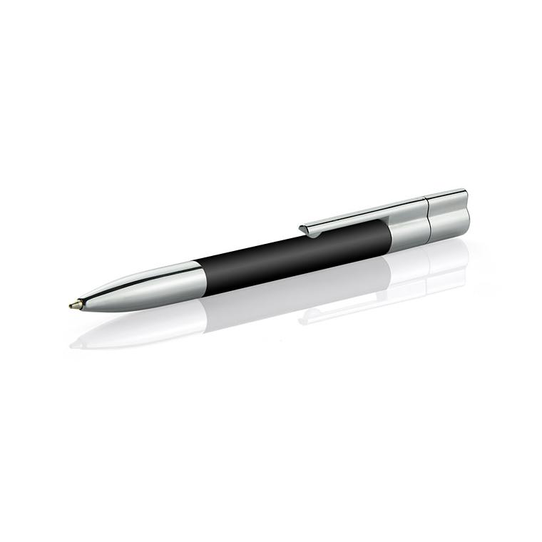 Pix cu bilă cu stick USB 8 GB BRAINY negru