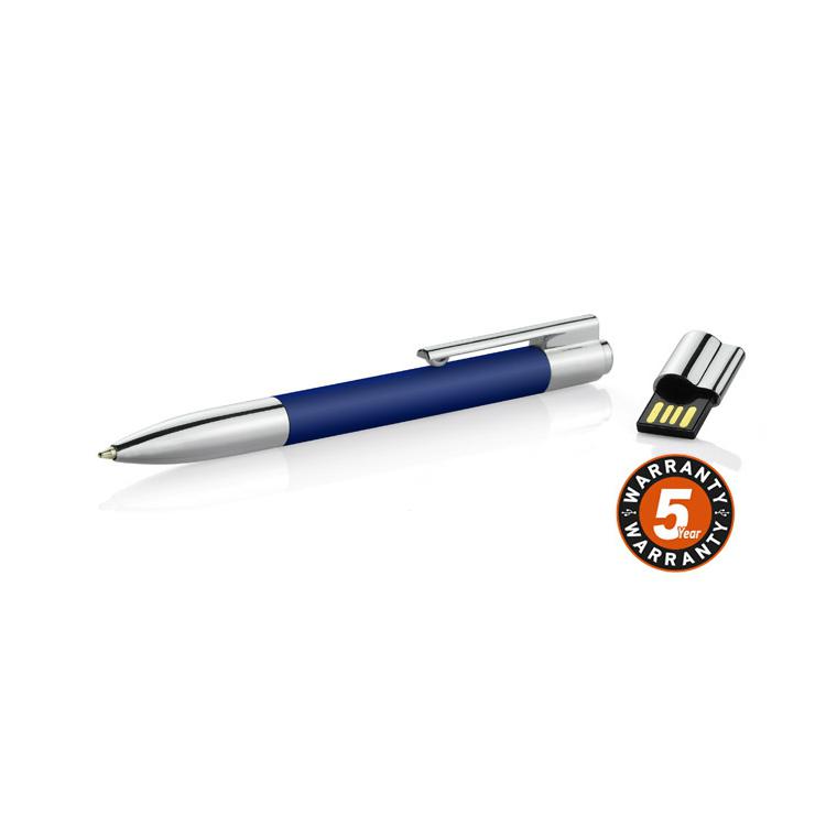 Pix cu bilă cu stick USB 8 GB BRAINY albastru