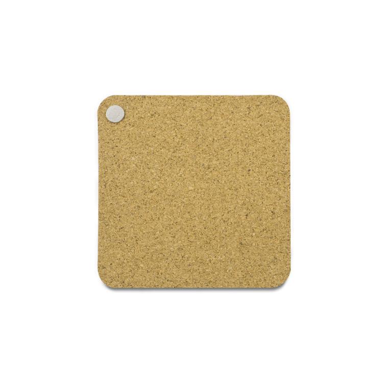 Bloc de notițe - suport de pahar MAT bej