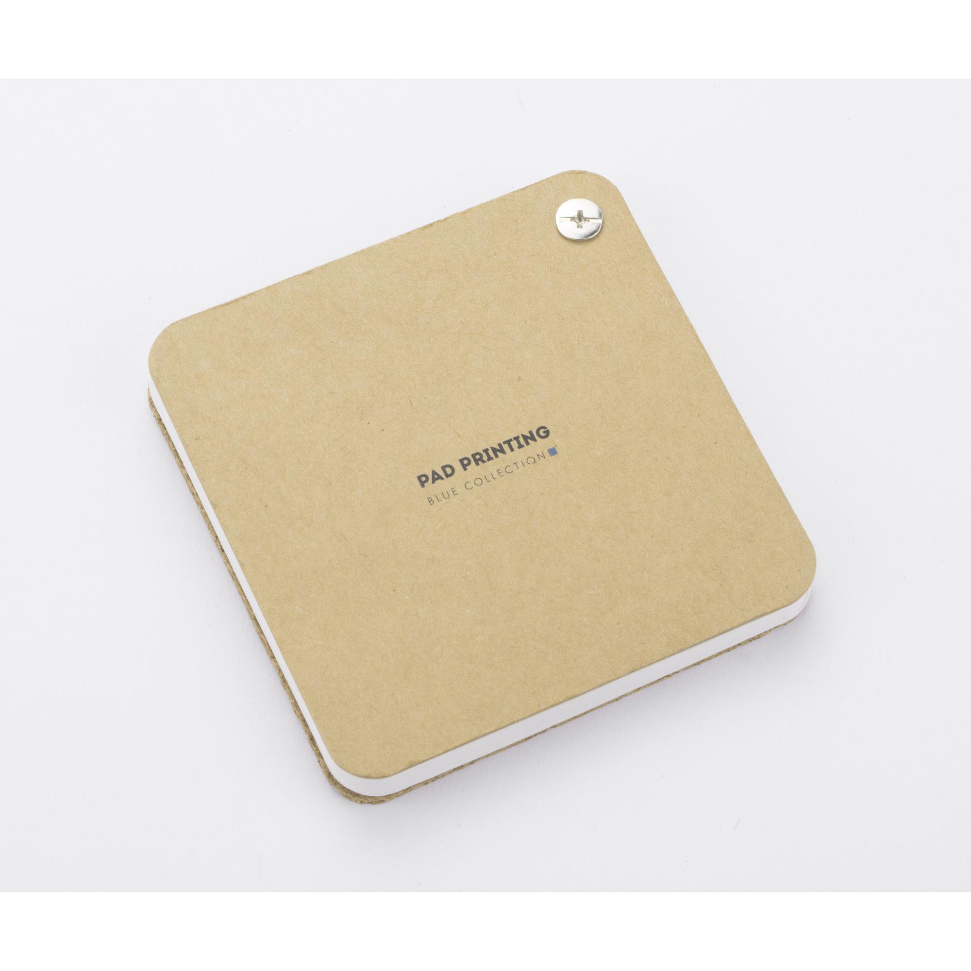 Bloc de notițe - suport de pahar MAT bej