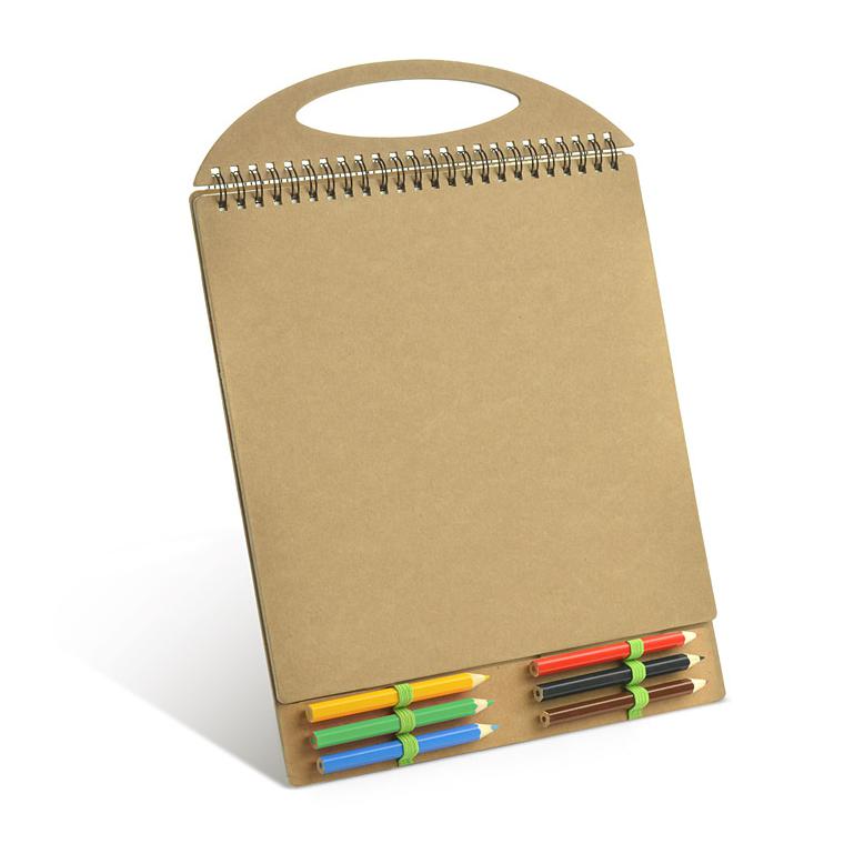 Carte de colorat MALOVI Bej