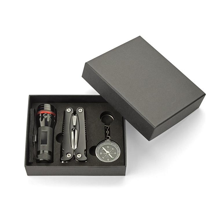 Set drumeție TRAVELER negru