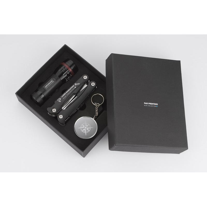 Set drumeție TRAVELER negru