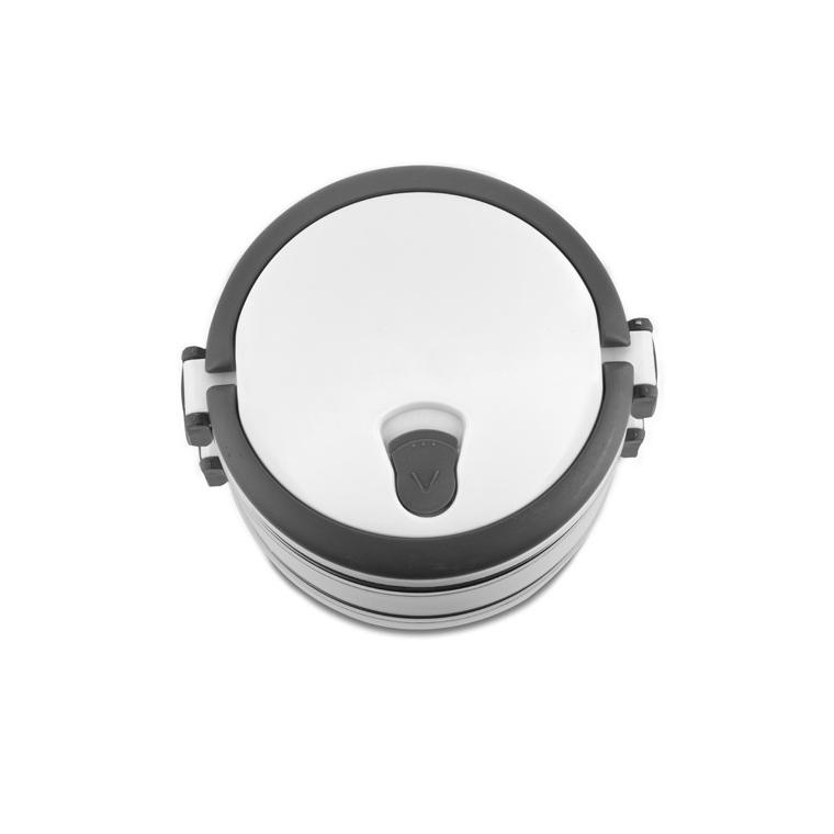 Recipient pentru alimente TOGO 700 + 700 ml alb