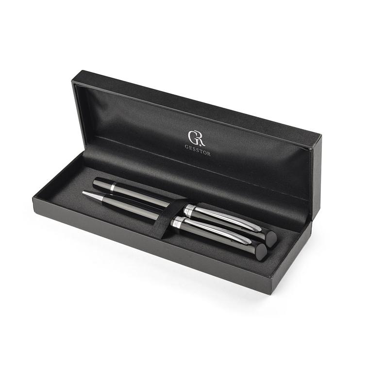 Set de scris VERMONT negru