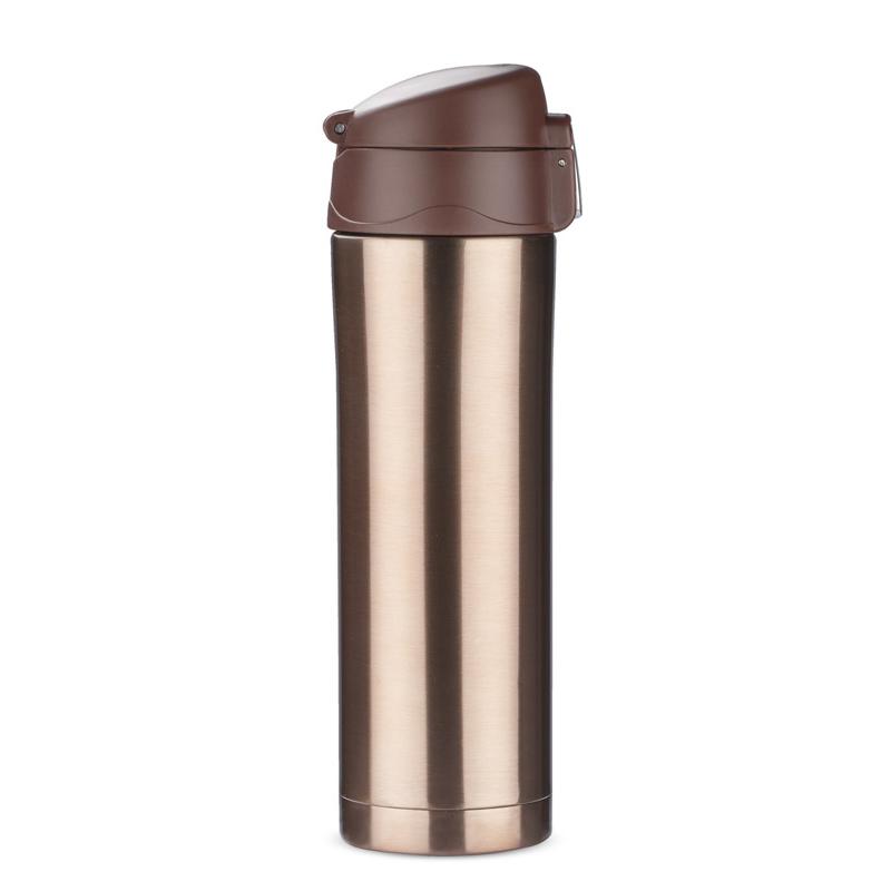 Cană termoizolantă pentru călătorie LOCK 440 ml maro
