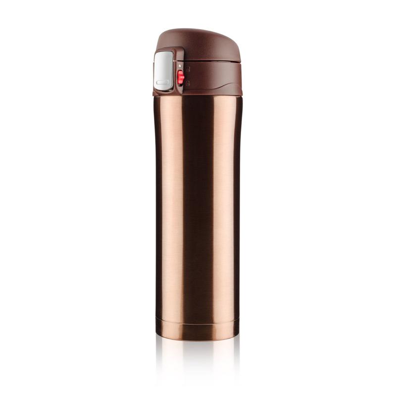 Cană termoizolantă pentru călătorie LOCK 440 ml maro