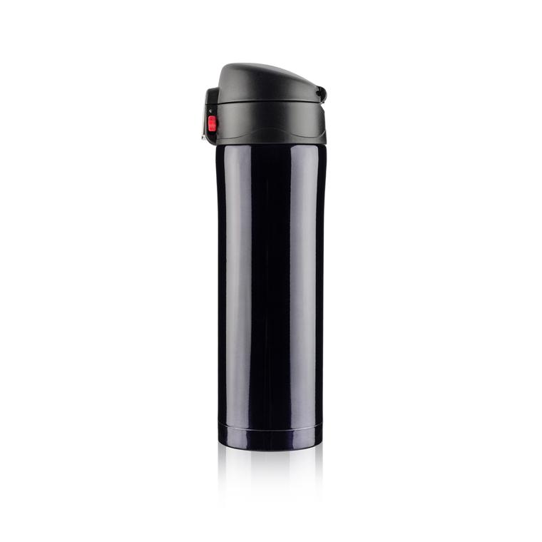 Cană termoizolantă pentru călătorie LOCK 440 ml negru