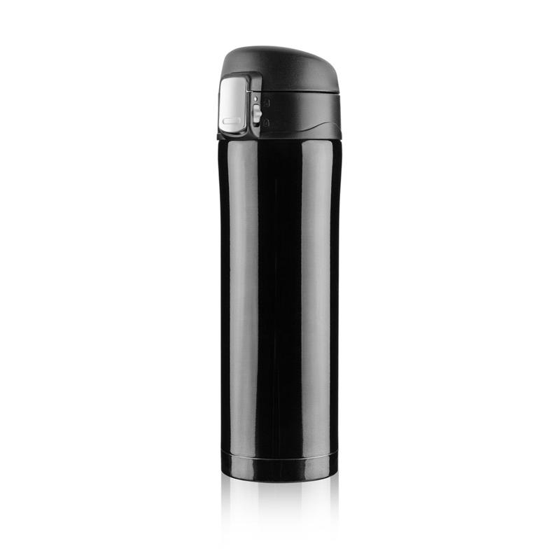 Cană termoizolantă pentru călătorie LOCK 440 ml negru