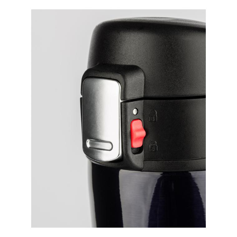Cană termoizolantă pentru călătorie LOCK 440 ml negru