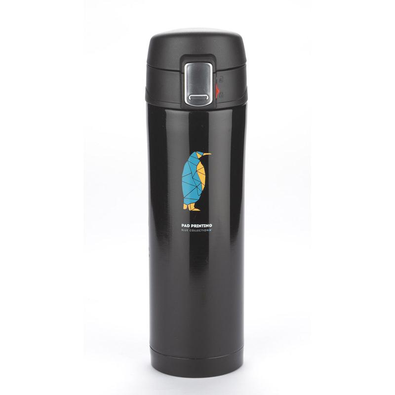 Cană termoizolantă pentru călătorie LOCK 440 ml negru