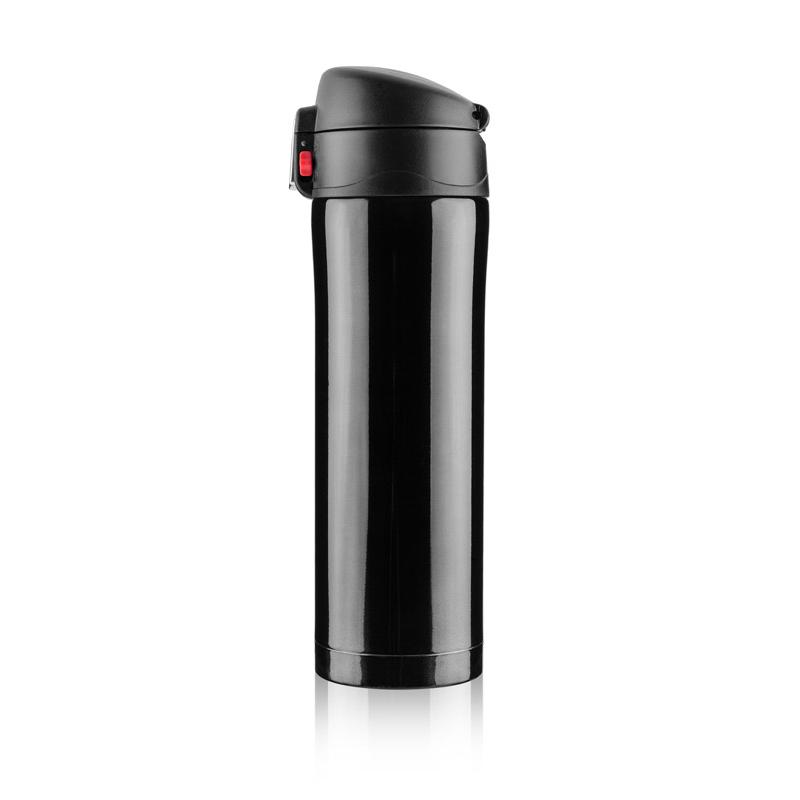 Cană termoizolantă pentru călătorie LOCK 440 ml negru