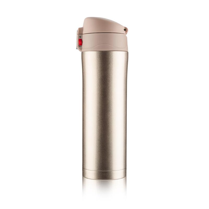 Cană termoizolantă pentru călătorie LOCK 440 ml auriu