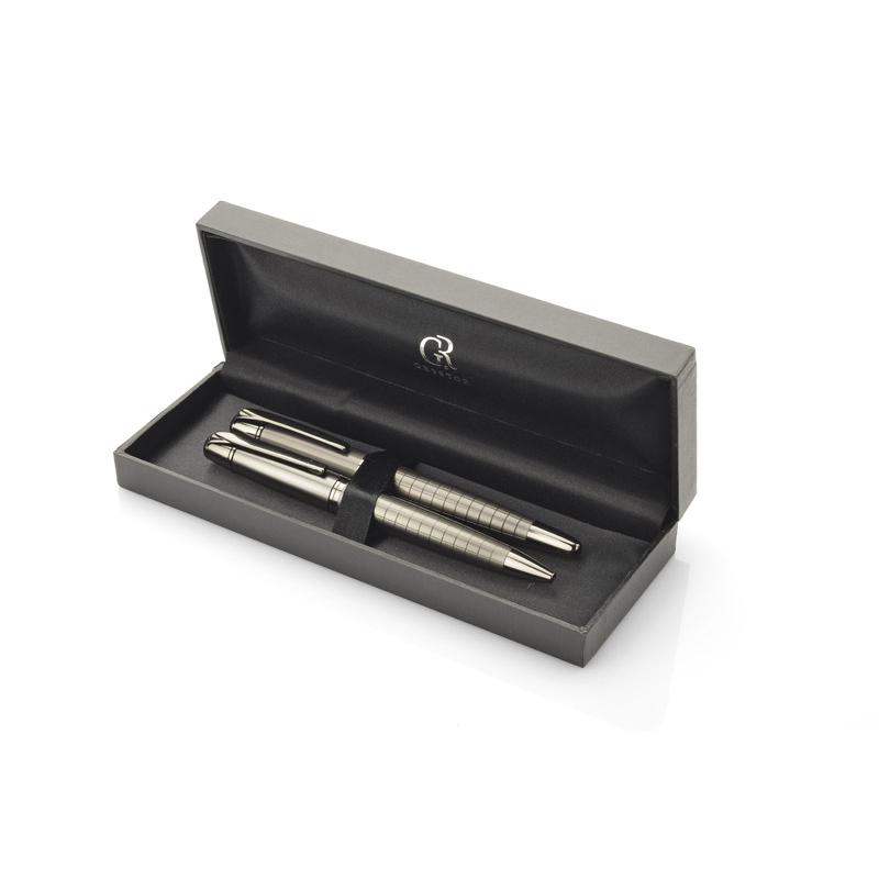 Set instrumente de scris OREGON gri carbon