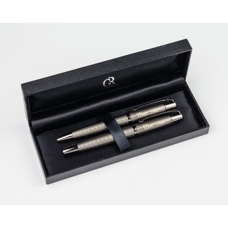 Set instrumente de scris OREGON gri carbon