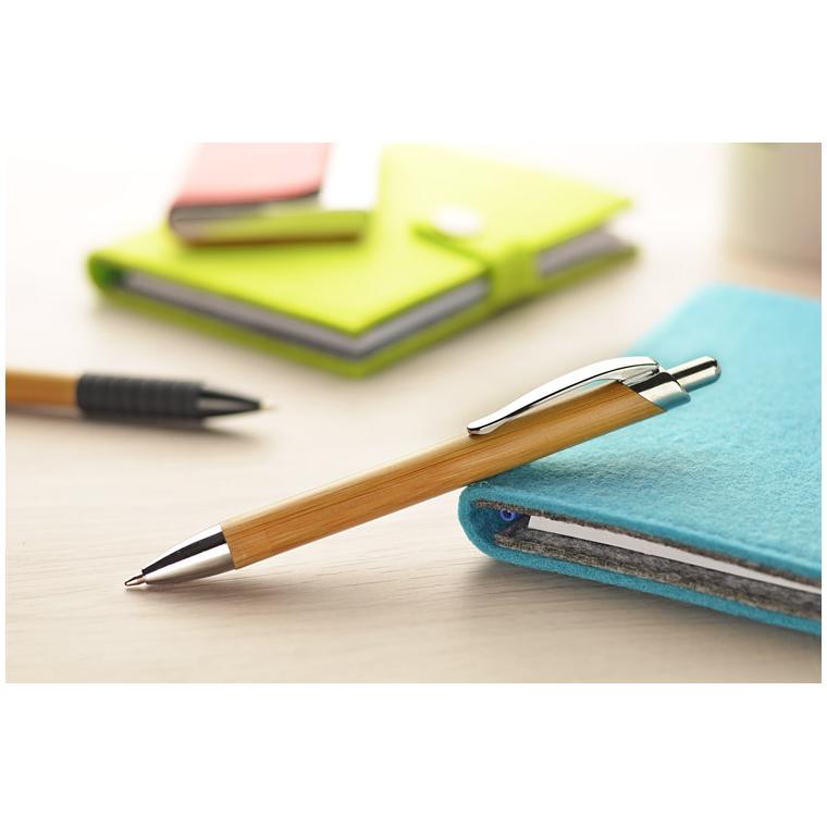 Pix cu bilă din bambus PURE maro