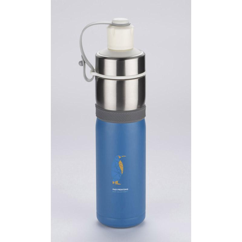 Termos pentru sport BREEZE 500 ml albastru deschis