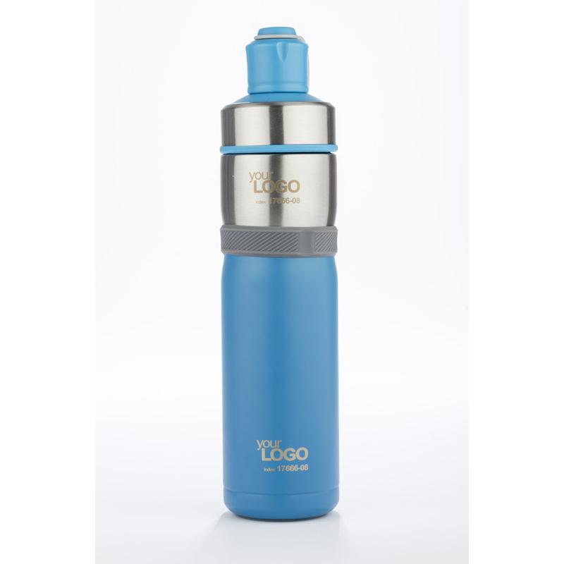 Termos pentru sport BREEZE 500 ml albastru deschis