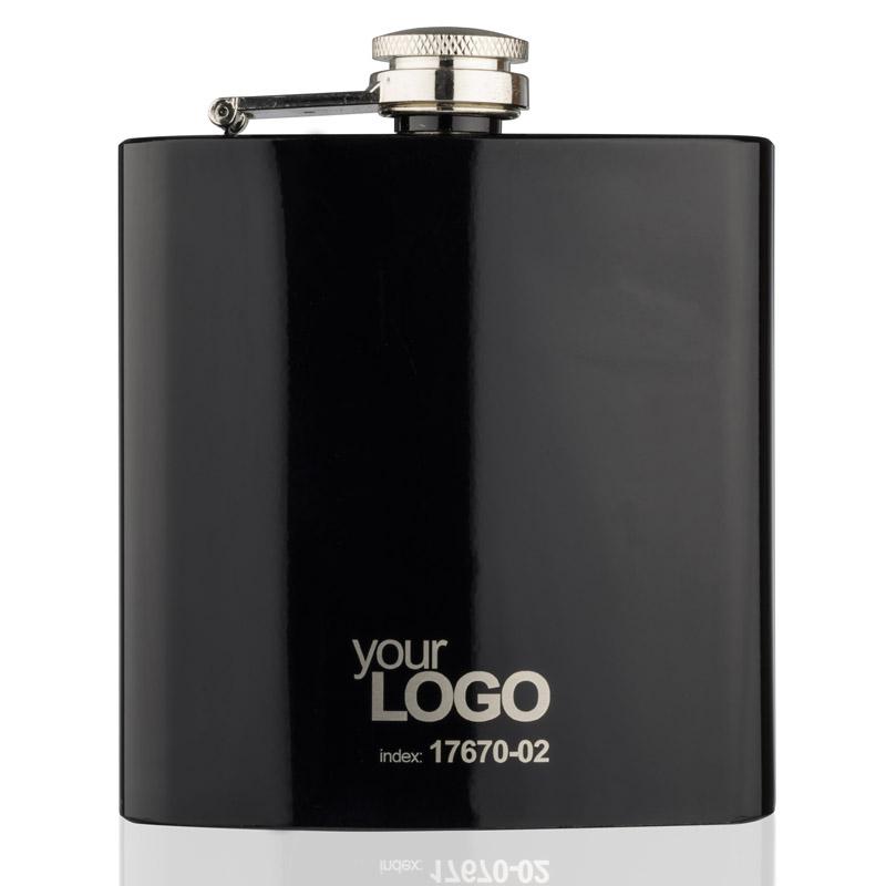 Sticluță de Buzunar MORAY 180 ml Negru