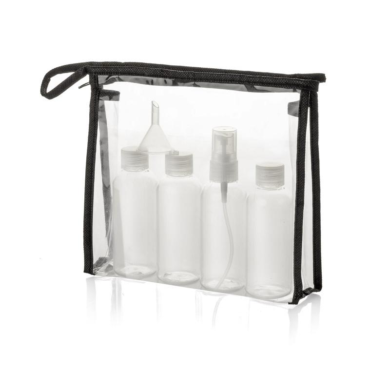 Set recipiente de călătorie PLANE transparent