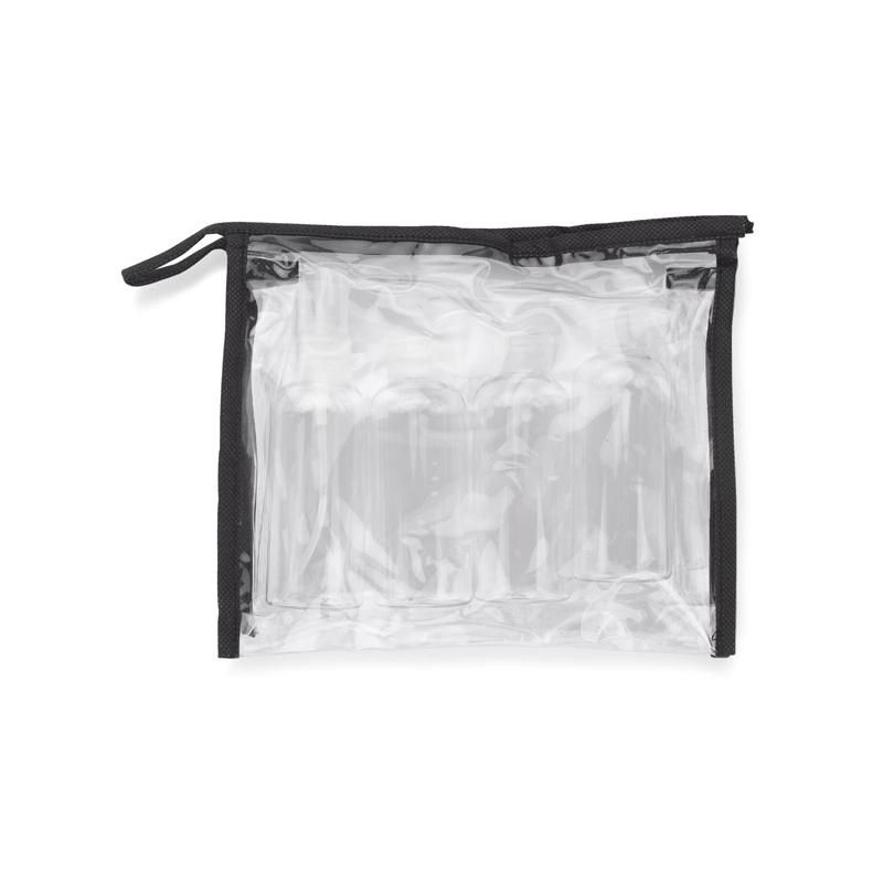Set recipiente de călătorie PLANE transparent