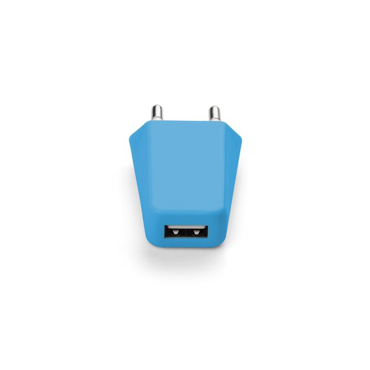 Încărcător USB priză MEI Albastru deschis