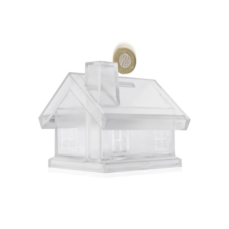 Pușculiță DOM transparent