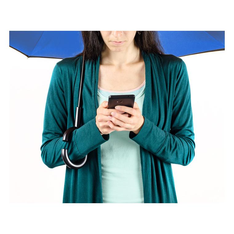 Umbrela REVERS albastru