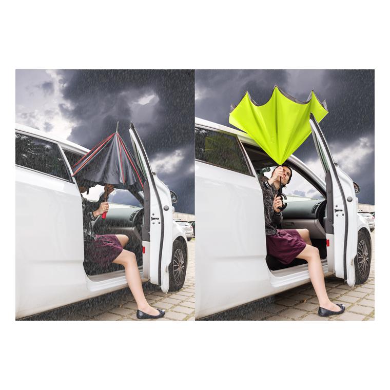 Umbrela REVERS verde deschis