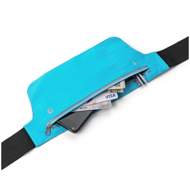 Borsetă pentru brâu SAKO albastru deschis