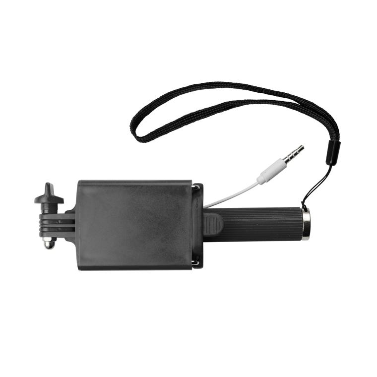 Suport telescopic pentru telefon SELFIE MINI negru