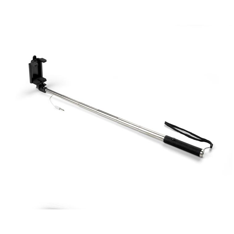 Suport telescopic pentru telefon SELFIE MINI negru