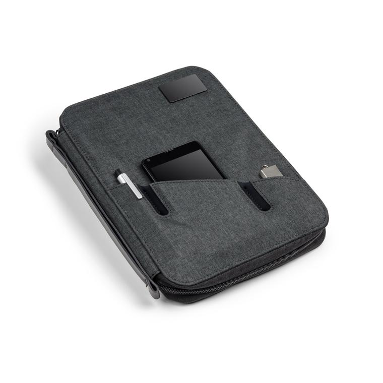 Husă pentru tabletă cu baterie externă TYRONE 5000 mAh gri carbon