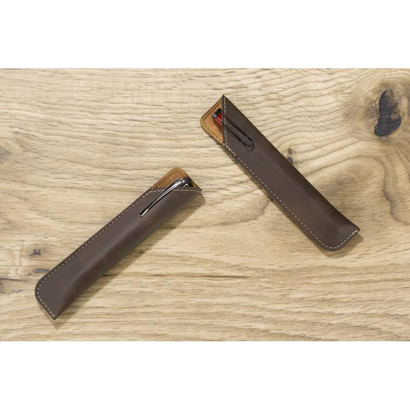 Cutie pentru pixuri E27 maro