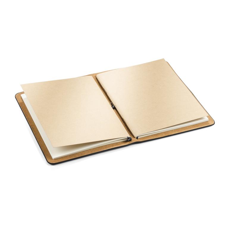 Notebook RETRO A5 negru