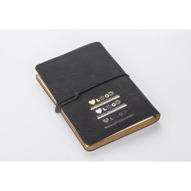Notebook RETRO A5 negru