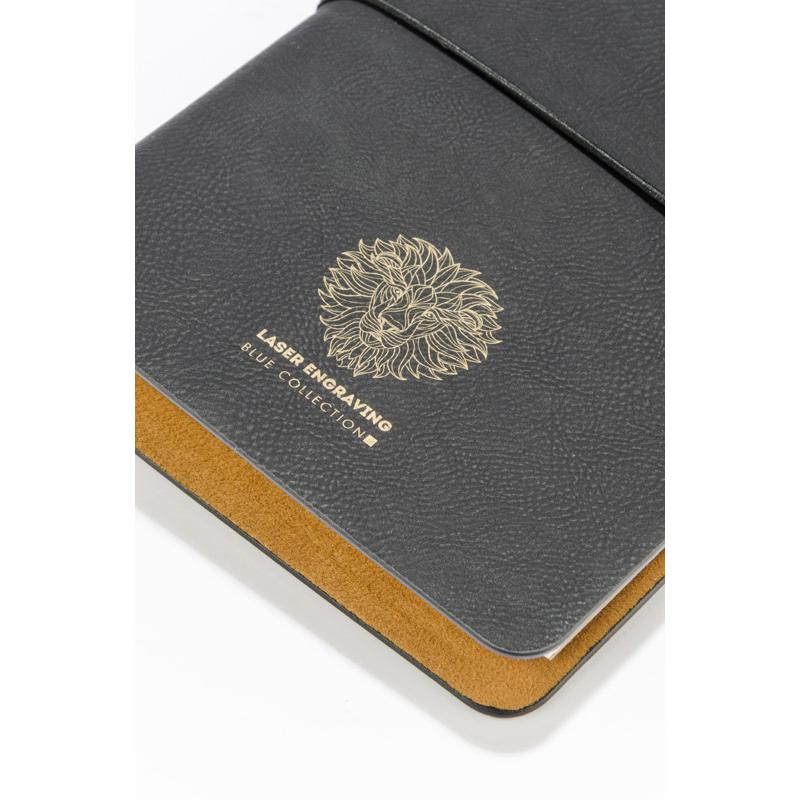 Notebook RETRO A5 negru