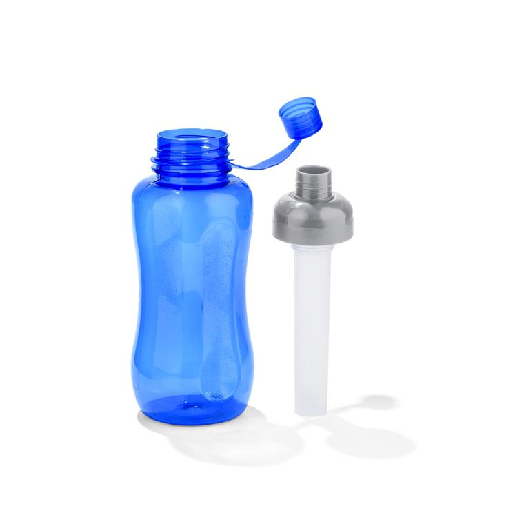 Sticlă de apă CHILL 500 ml + 40 ml albastru