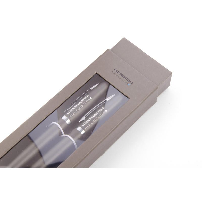 Set de scris COLORADO gri carbon