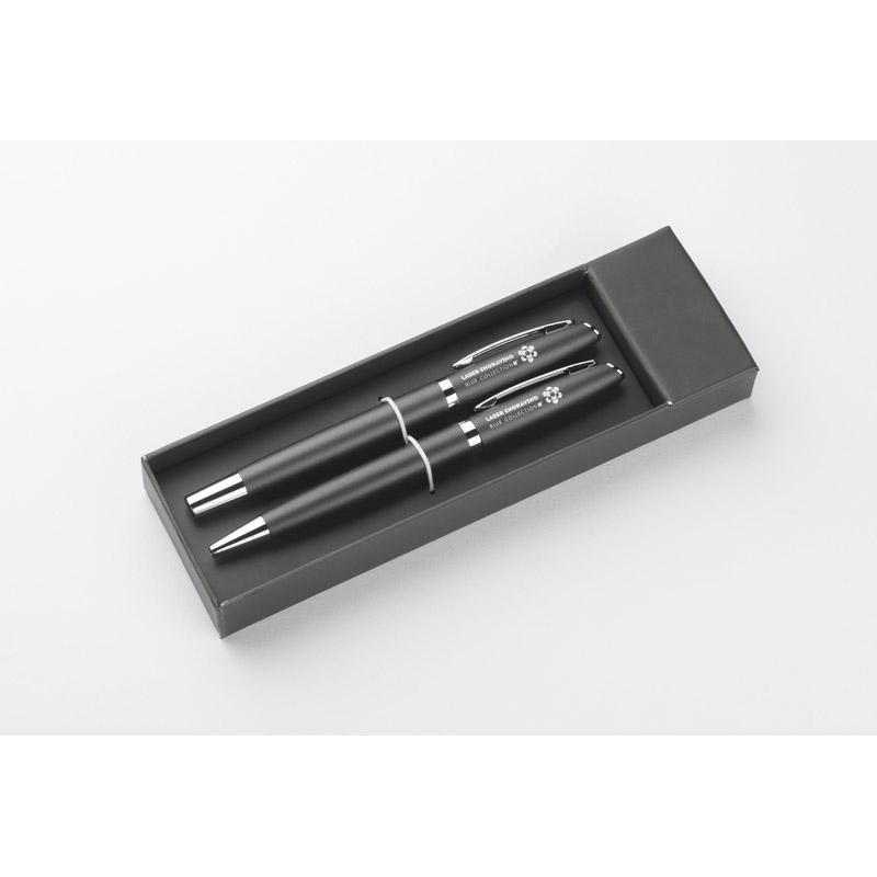 Set de scris COLORADO gri carbon