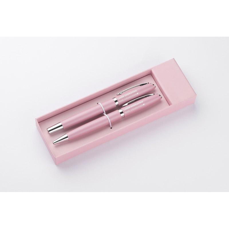 Set de scris COLORADO roz