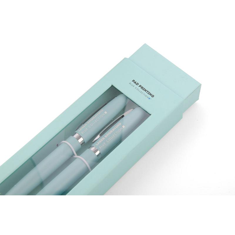 Set de scris COLORADO turcoaz