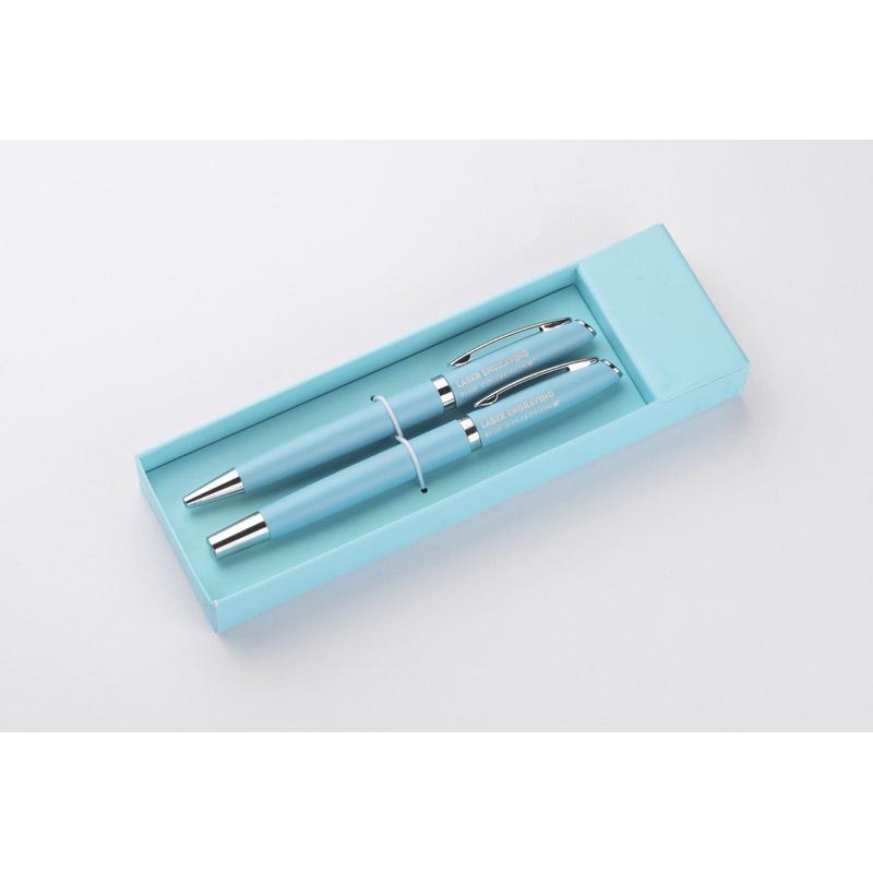 Set de scris COLORADO turcoaz