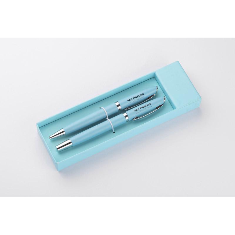 Set de scris COLORADO turcoaz